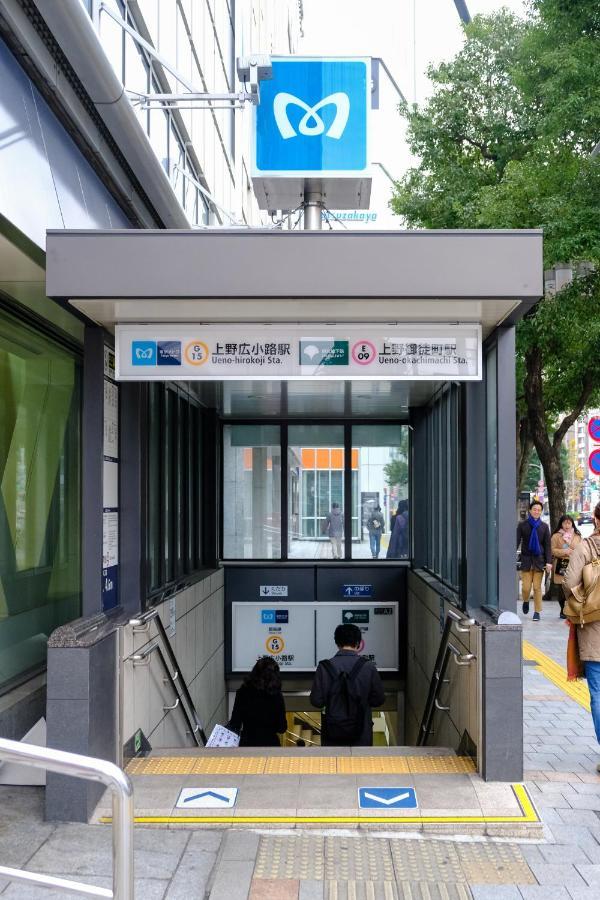 Bnb+ Ueno Okachimachi Tóquio Exterior foto